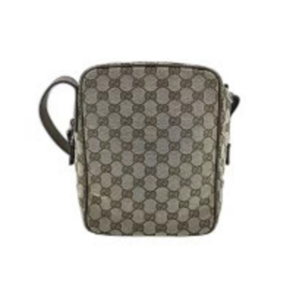 Gucci GG Canvas Shoulder Bag Beige Cream